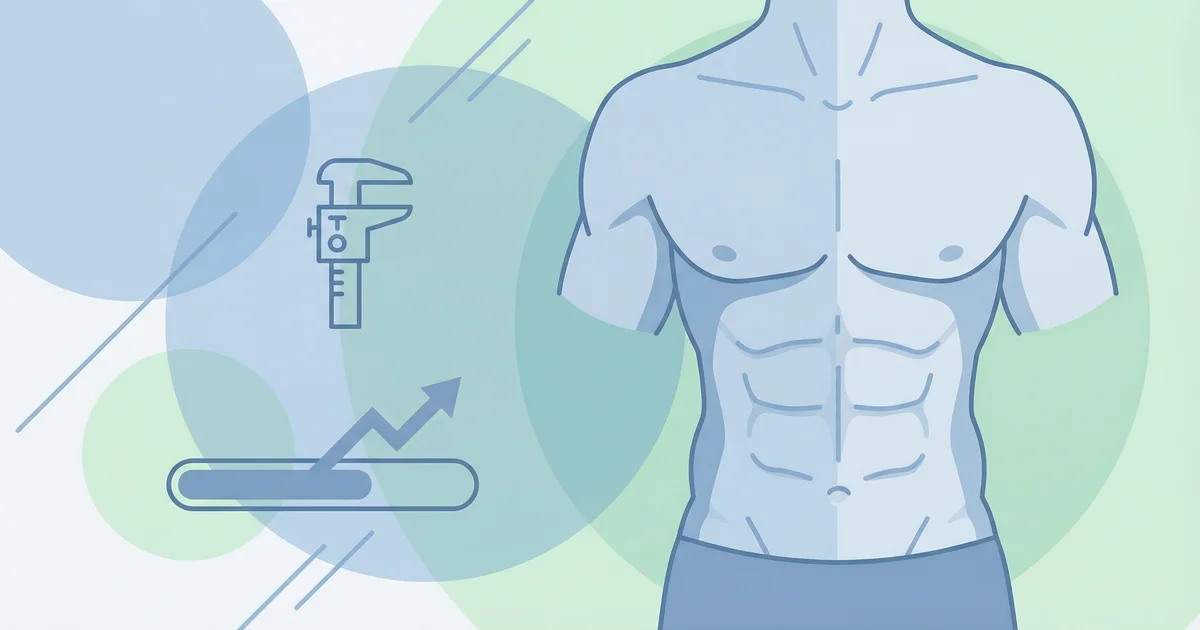 abdos visibles : à quel % de gras selon votre âge ?